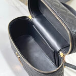 Saint Laurent Gaby Mini Vanity Bag In Lambskin Black